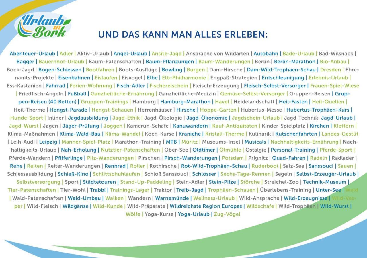 Familien-Suite-Im-Wald-Am-See Bork Exteriör bild