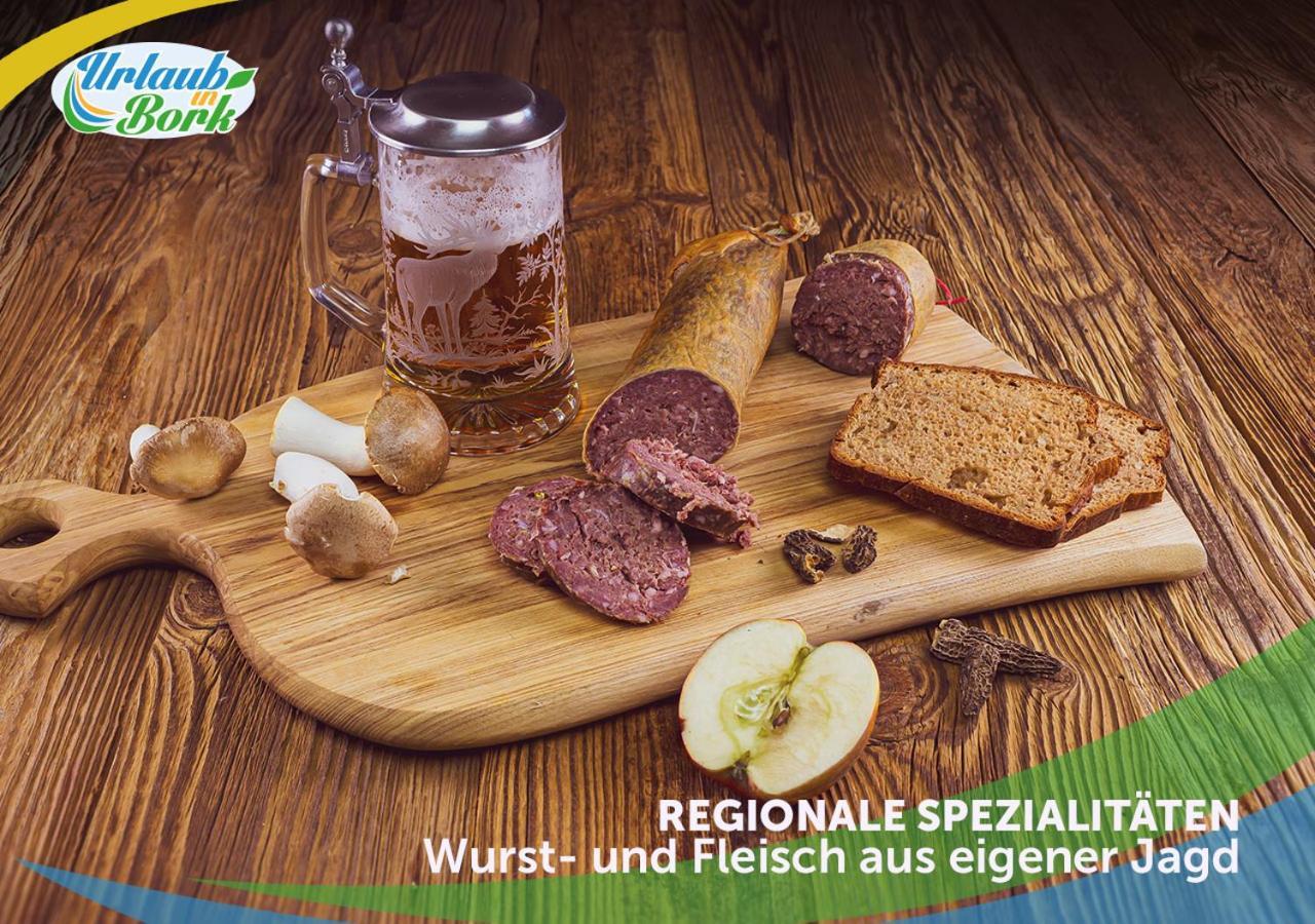Familien-Suite-Im-Wald-Am-See Bork Exteriör bild