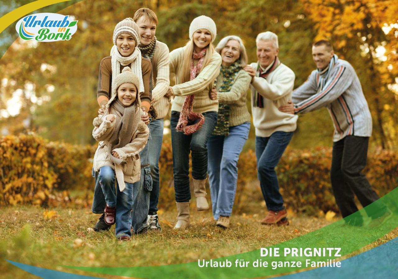 Familien-Suite-Im-Wald-Am-See Bork Exteriör bild