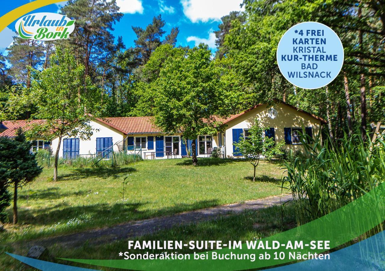 Familien-Suite-Im-Wald-Am-See Bork Exteriör bild