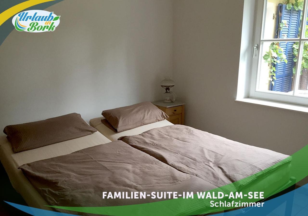 Familien-Suite-Im-Wald-Am-See Bork Exteriör bild