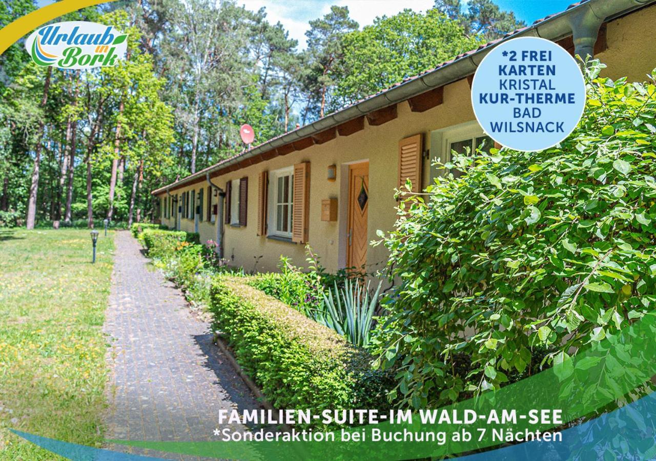 Familien-Suite-Im-Wald-Am-See Bork Exteriör bild